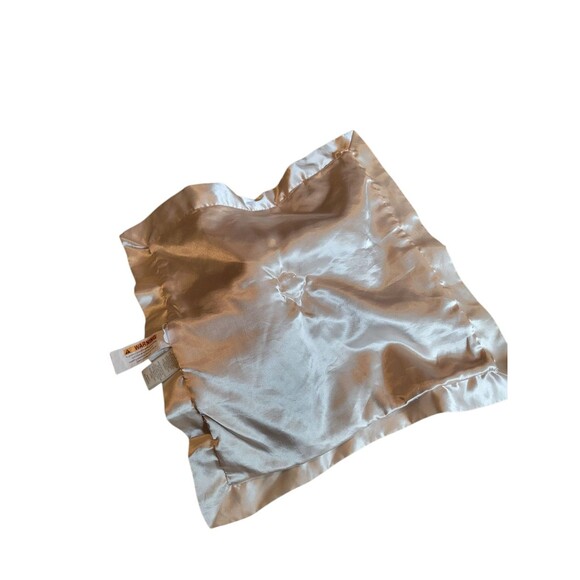 Cloud Island Infant Baby Lovey Security Blanket Lion Head Plush with Satin Trim - Picture 4 of 5